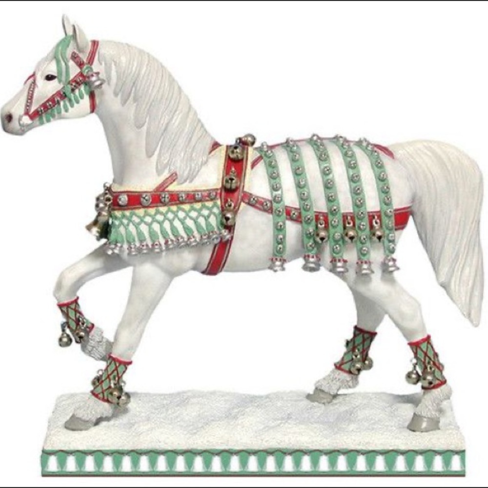 RETIRED PAINTED PONIES SILVER BELLS